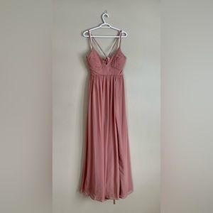 Azazie Aaida Bridesmade Dress in Dusty Rose